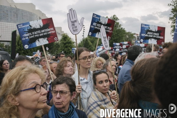 Rassemblement contre l antisémitisme