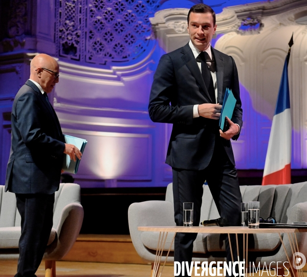 Elections Legislatives / Eric Ciotti avec Jordan Bardella