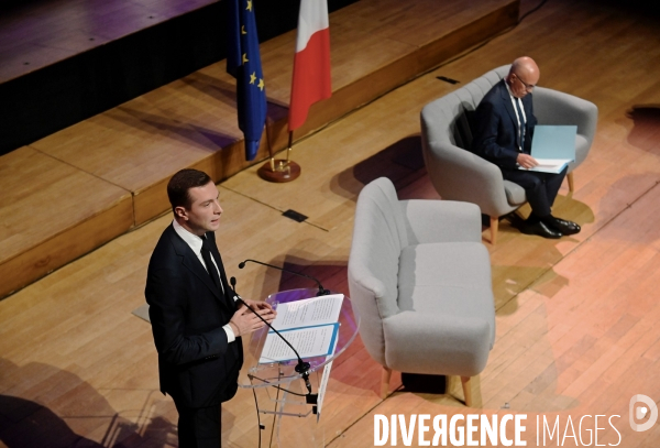 Elections Legislatives / Eric Ciotti avec Jordan Bardella