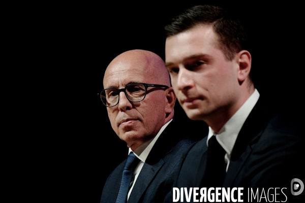 Elections Legislatives / Eric Ciotti avec Jordan Bardella
