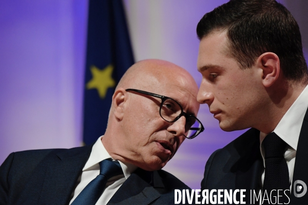 Elections Legislatives / Eric Ciotti avec Jordan Bardella