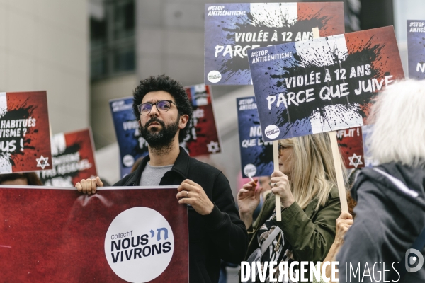 Rassemblement contre l’antisémitisme