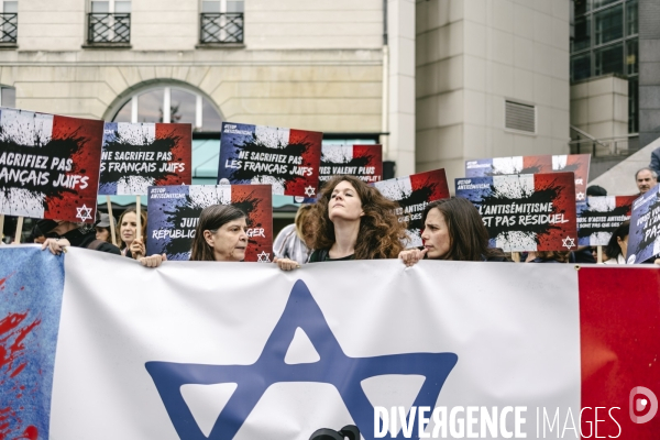 Rassemblement contre l’antisémitisme