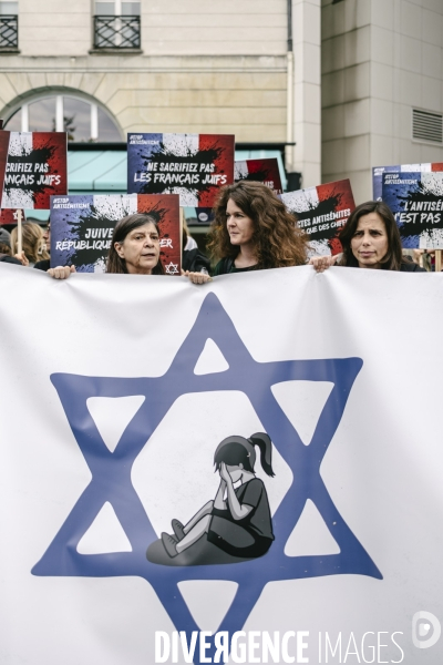 Rassemblement contre l’antisémitisme