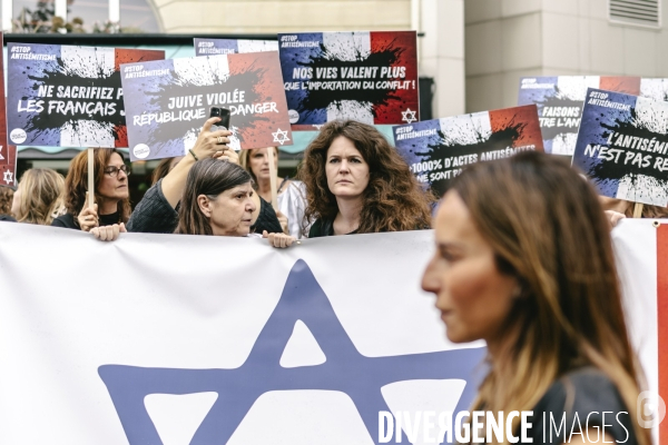 Rassemblement contre l’antisémitisme