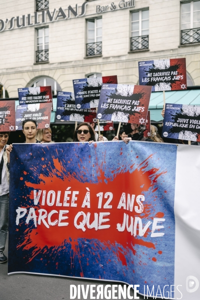 Rassemblement contre l’antisémitisme