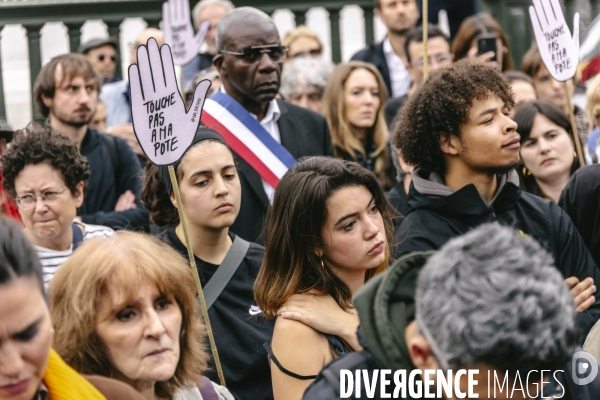 Rassemblement contre l’antisémitisme