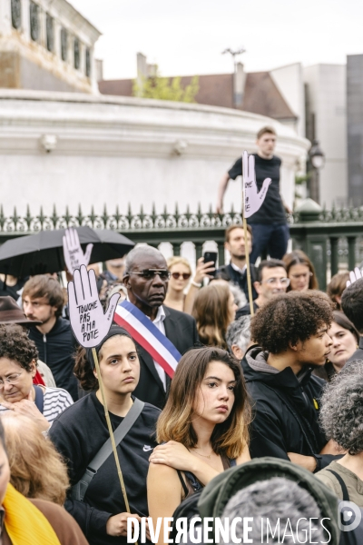 Rassemblement contre l’antisémitisme