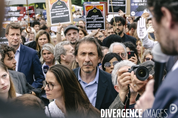 Rassemblement contre l’antisémitisme