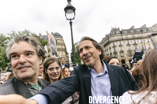 Rassemblement contre l’antisémitisme