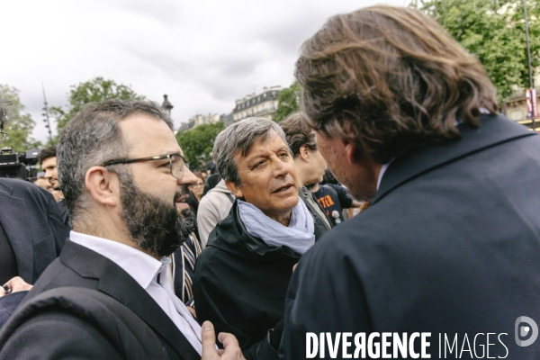 Rassemblement contre l’antisémitisme