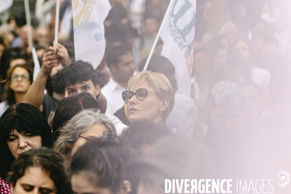 Rassemblement contre l’antisémitisme