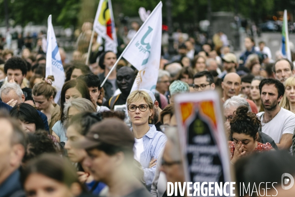Rassemblement contre l’antisémitisme
