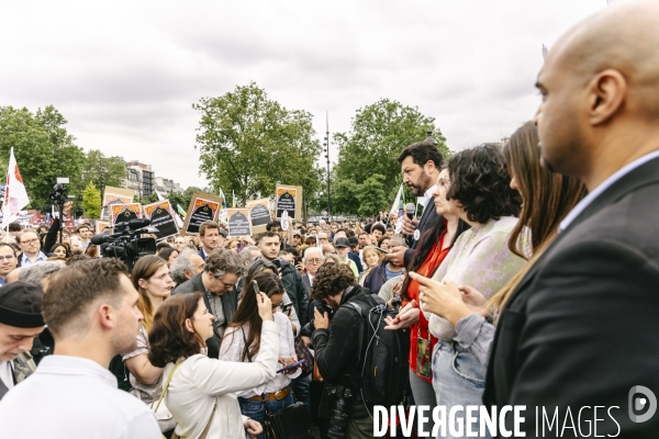 Rassemblement contre l’antisémitisme