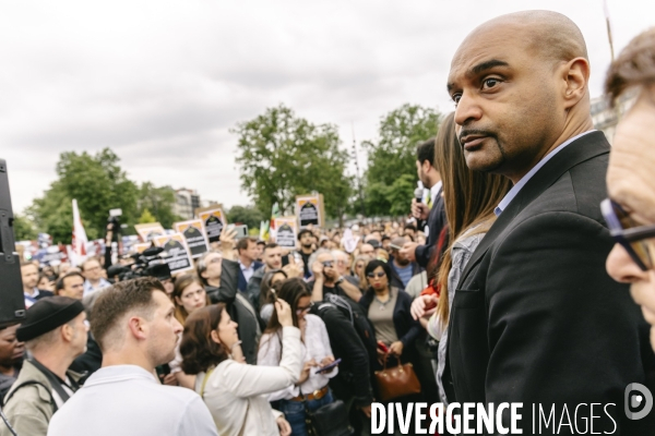 Rassemblement contre l’antisémitisme