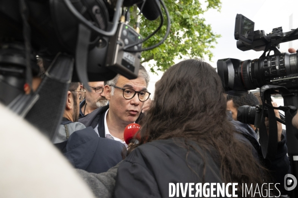 Rassemblement Nouveau Front populaire de Montreuil, le 17 juin 2024