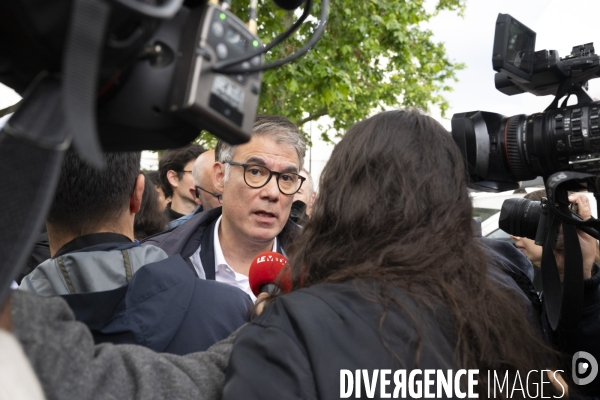 Rassemblement Nouveau Front populaire de Montreuil, le 17 juin 2024