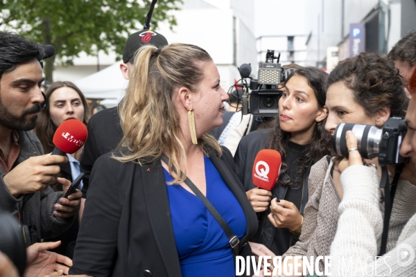Rassemblement Nouveau Front populaire de Montreuil, le 17 juin 2024