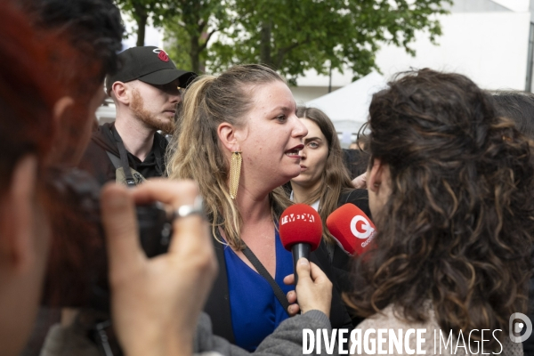 Rassemblement Nouveau Front populaire de Montreuil, le 17 juin 2024
