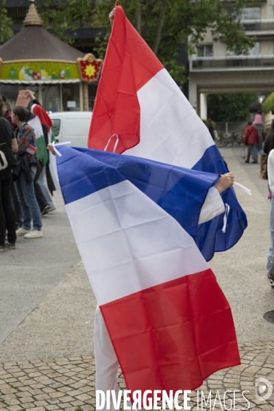 Rassemblement Nouveau Front populaire de Montreuil, le 17 juin 2024