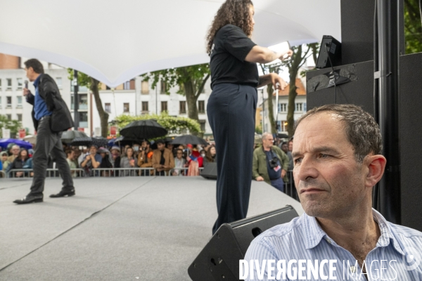 Rassemblement Nouveau Front populaire de Montreuil, le 17 juin 2024