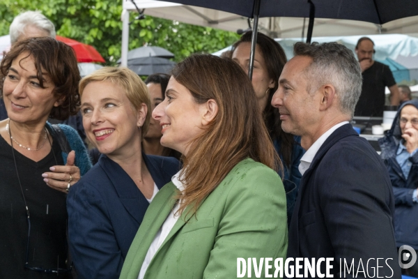 Rassemblement Nouveau Front populaire de Montreuil, le 17 juin 2024