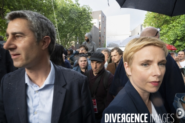 Rassemblement Nouveau Front populaire de Montreuil, le 17 juin 2024