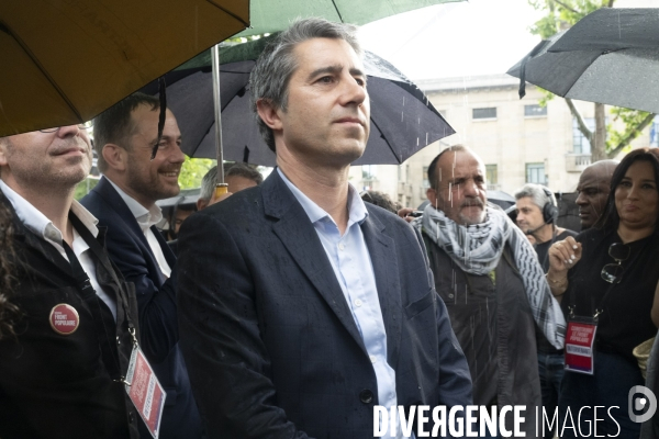 Rassemblement Nouveau Front populaire de Montreuil, le 17 juin 2024