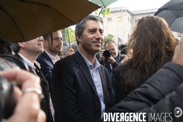 Rassemblement Nouveau Front populaire de Montreuil, le 17 juin 2024
