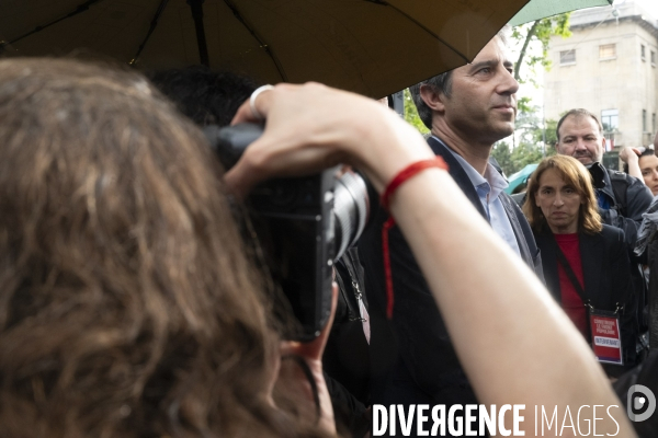 Rassemblement Nouveau Front populaire de Montreuil, le 17 juin 2024