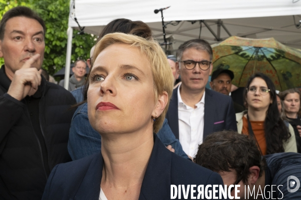 Rassemblement Nouveau Front populaire de Montreuil, le 17 juin 2024