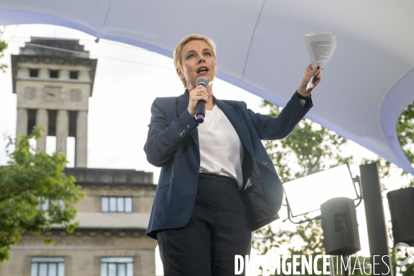 Rassemblement Nouveau Front populaire de Montreuil, le 17 juin 2024