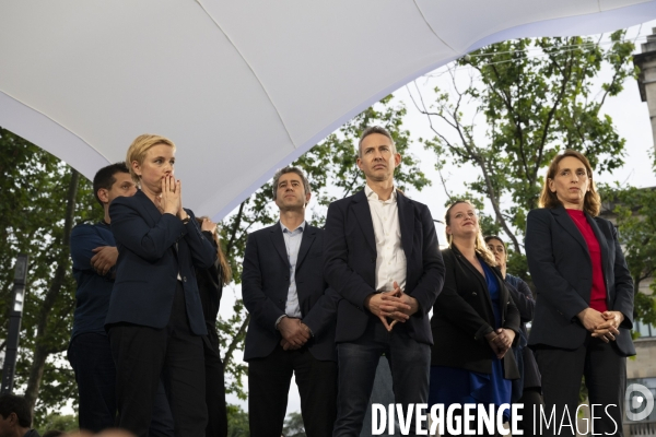 Rassemblement Nouveau Front populaire de Montreuil, le 17 juin 2024