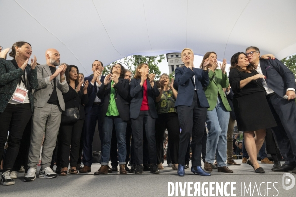 Rassemblement Nouveau Front populaire de Montreuil, le 17 juin 2024
