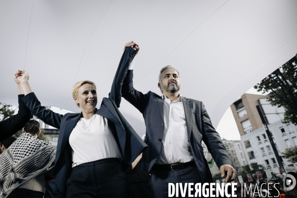 Legislatives 2024, Meeting du Nouveau Front Populaire