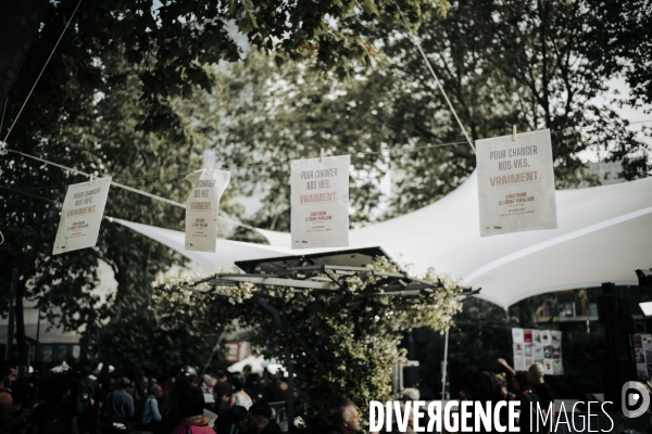Legislatives 2024, Meeting du Nouveau Front Populaire