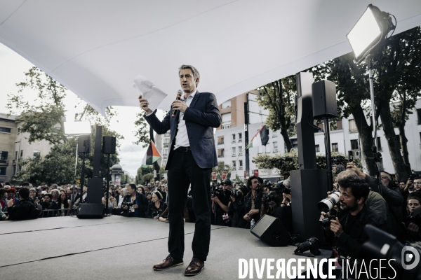 Legislatives 2024, Meeting du Nouveau Front Populaire