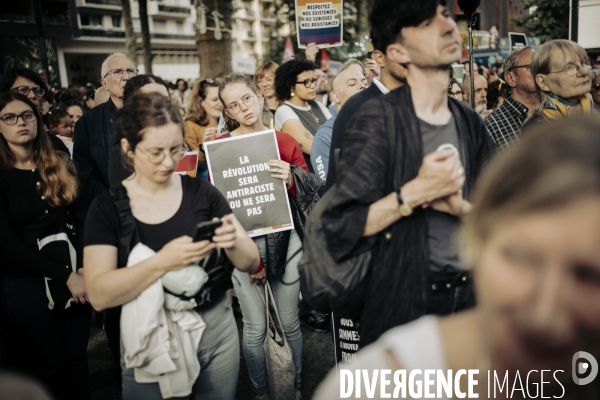 Legislatives 2024, Meeting du Nouveau Front Populaire