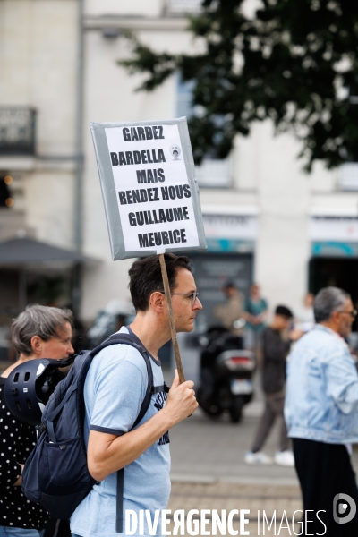 Manifestation contre l extreme droite à Nantes