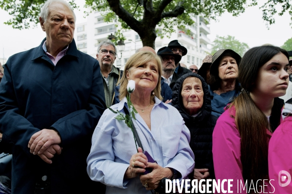 Rassemblement à courbevoie après le viol antisémite d une fillette de 12 ans