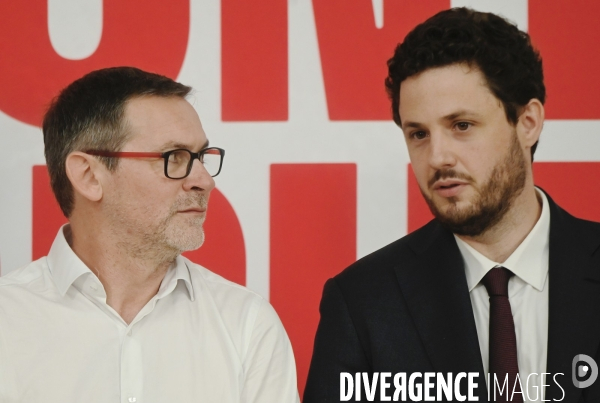 Le nouveau front populaire / Conférence de presse  sur le chiffrage et le financement du programme