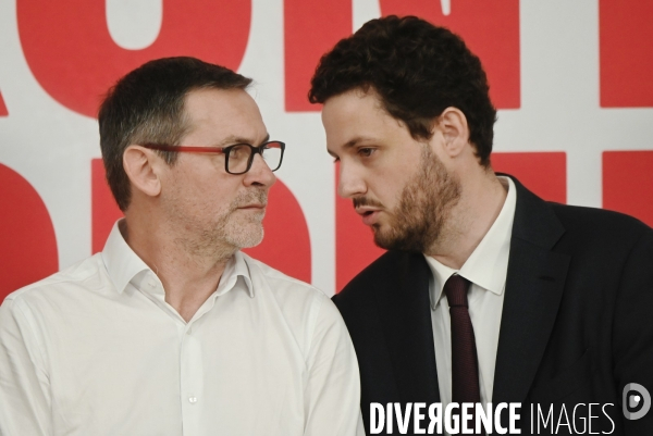 Le nouveau front populaire / Conférence de presse  sur le chiffrage et le financement du programme