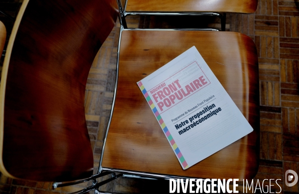 Le nouveau front populaire / Conférence de presse  sur le chiffrage et le financement du programme