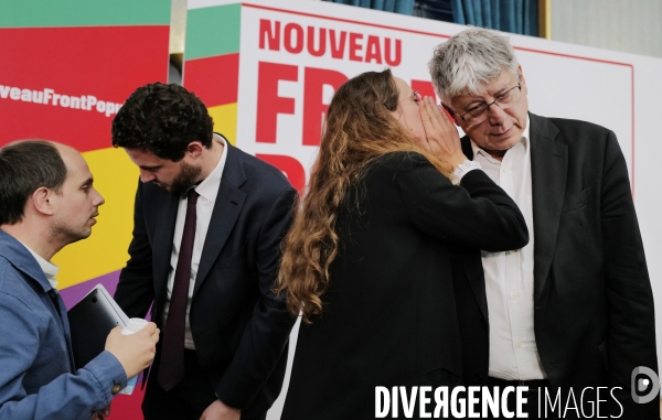 Le nouveau front populaire / Conférence de presse  sur le chiffrage et le financement du programme