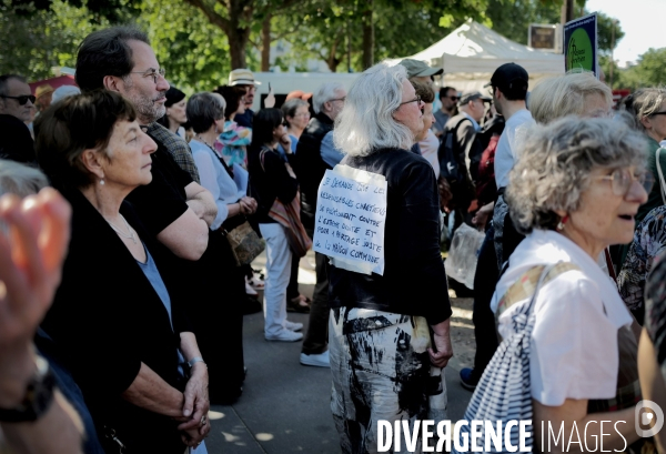 Justice et esperance/ Rassemblement de chretiens et chretiennes contre l extreme droite  