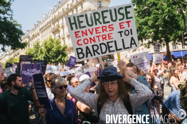 Alertes Féministes. Manifestation féministe contre l extrême droite