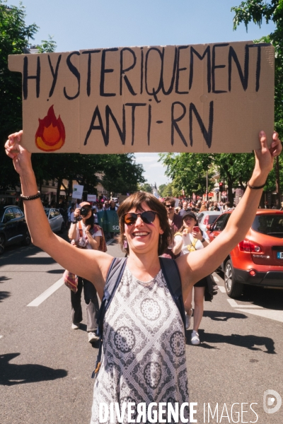 Alertes Féministes. Manifestation féministe contre l extrême droite