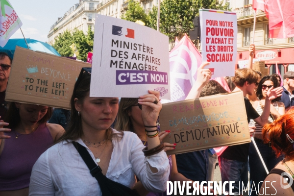 Alertes Féministes. Manifestation féministe contre l extrême droite
