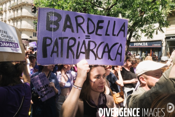 Alertes Féministes. Manifestation féministe contre l extrême droite