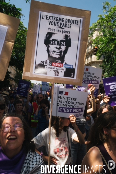 Alertes Féministes. Manifestation féministe contre l extrême droite
